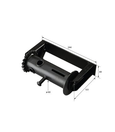 TORNO TENSOR DE 60 PARA CINTA Y CABLE