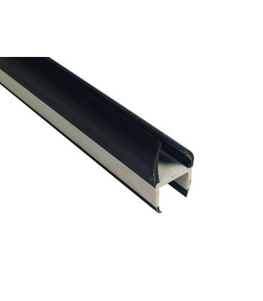 PVC BI-DUREZA PARA PANEL DE 20 mm. GRIS/NEGRO