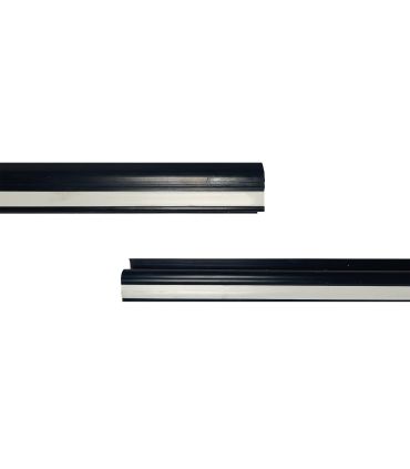 PVC BI-DUREZA PARA PANEL DE 20 mm. GRIS/NEGRO