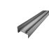 PVC BI-DUREZA PARA PANEL DE 65 mm. GRIS