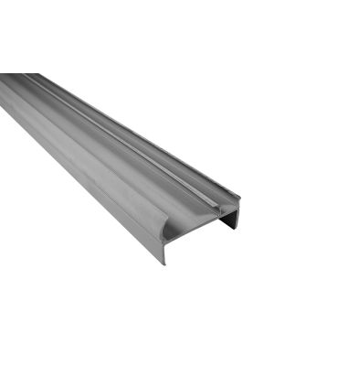 PVC BI-DUREZA PARA PANEL DE 85 mm. GRIS