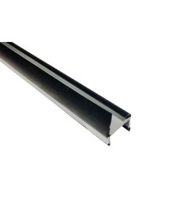 PVC BI-DUREZA PARA PANEL DE 40 mm. GRIS/NEGRO