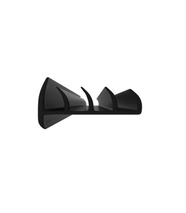 JUNTA DE PUERTA FRIGORÍFICA 80 mm EPDM NEGRA