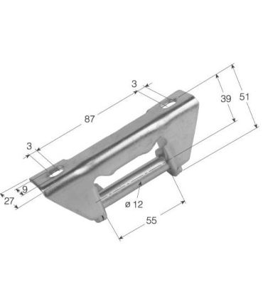 BISAGRA ACERO ZINCADO