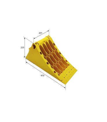 CALZO DE RUEDA DE PLÁSTICO