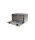 CAJÓN LISO ACERO INOX CON AMORTIGUADOR Y 2 CIERRES 800x500x500 BAWER