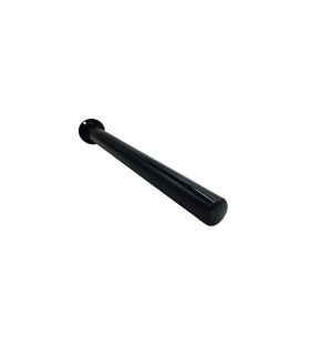 TUBO PARA ALETA NEGRO BASE REDONDA RECTO 535 mm
