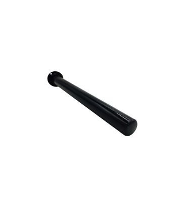TUBO PARA ALETA NEGRO BASE REDONDA RECTO 535 mm