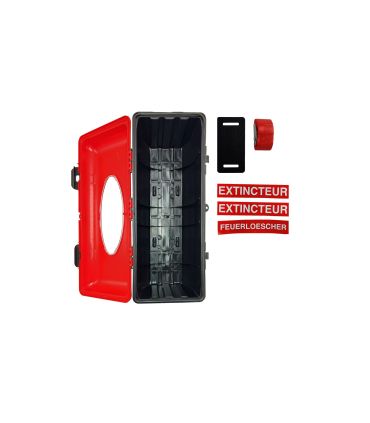 COFRE, CAJÓN, CAJA ARMARIO PORTA EXTINTOR 6/9 KG