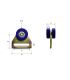 RULINA SENCILLA ALEMANA CHAPA TRIANGULAR