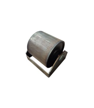 RODILLO VOLQUETE CONTENEDOR ESCOMBRO COMPACTADORA BASE ACERO BRUTO