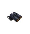 ENCHUFE HEMBRA 2 POLOS EN PVC ANTICHOC PARA CABLE 50 mm.