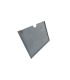 SOPORTE PARA PLACAS INTERCAMBIABLE DE 135 mm - 400 x 300 mm ACERO INOXIDABLE