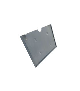 SOPORTE PARA PLACAS INTERCAMBIABLE DE 135 mm - 400 x 300 mm ACERO INOXIDABLE