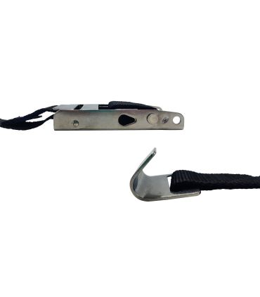 HEBILLA CON PULSADOR INOX