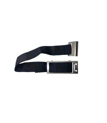 HEBILLA CON PULSADOR INOX