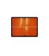 PANEL A.D.R. NEUTRO V11 CON NIDO DE ABEJA NARANJA PLEGADO HORIZONTAL