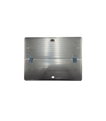 PANEL A.D.R. NEUTRO V11 CON NIDO DE ABEJA NARANJA PLEGADO HORIZONTAL