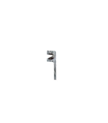 VARILLA DE ALUMINIO PARA FALDILLA, FALDÓN, BORDE LATERAL ANTISPRAY