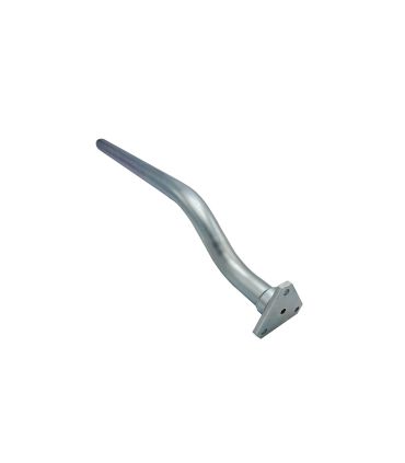 SOPORTE DE ALETAS, GUARDABARROS TUBO CURVO CON PLETINA