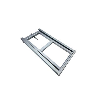 ESCALERA ESCAMOTEABLE EXTRAÍBLE BAJO CAJA DE 2 PELDAÑOS