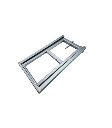 ESCALERA ESCAMOTEABLE EXTRAÍBLE BAJO CAJA DE 2 PELDAÑOS