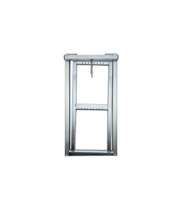 ESCALERA ESCAMOTEABLE EXTRAÍBLE BAJO CAJA DE 2 PELDAÑOS