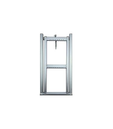 ESCALERA ESCAMOTEABLE EXTRAÍBLE BAJO CAJA DE 2 PELDAÑOS