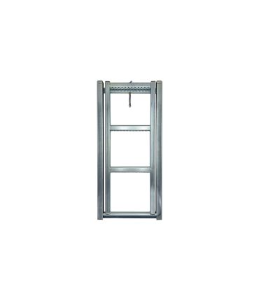 ESCALERA ESCAMOTEABLE O EXTRAÍBLE 3 PELDAÑOS 750x350 mm.