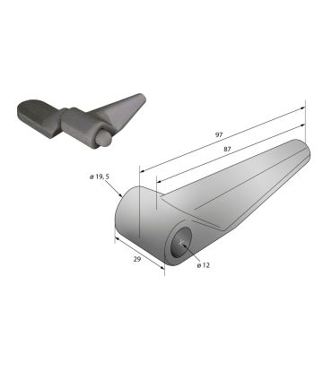 HEMBRA PARA MACHO BULÓN SENCILLO Ø10