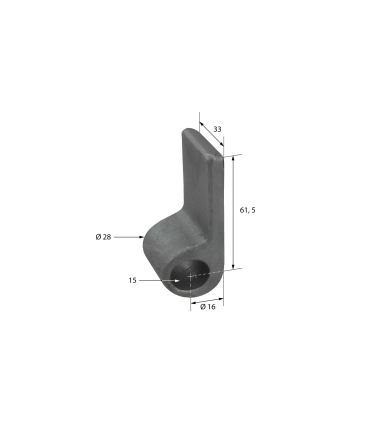 HEMBRA LISA PEQUEÑA PARA MACHO SENCILLO O DE NERVIO
