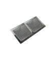 REJILLA DE VENTILACIÓN DE ALUMINIO 100 X 200