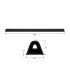 BANDA DELTA H80, TOPE DE GOMA FLEXIBLE