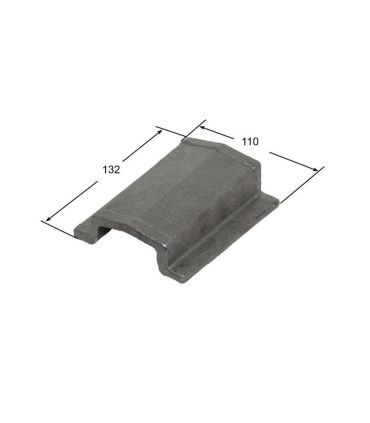 ✔ Abrazadera del Pilar Dimensiones 132 x 110 ✔ | PiezaCamión