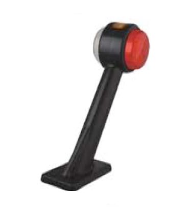 CUERNO LED LUZ ROJA, BLANCA Y AMARILLA