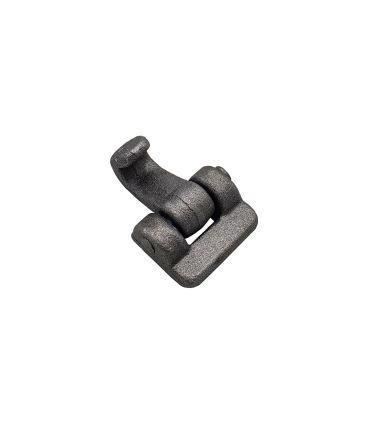 UÑA ARTICULADA CORTA ACERO BRUTO