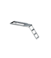 ESCALERA ESCAMOTEABLE DE 3 PELDAÑOS CON PLATAFORMA SUPERIOR