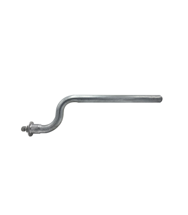 TUBO PARA ALETA BASE REDONDA CURVO 665 mm