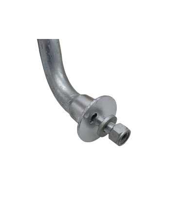 TUBO PARA ALETA BASE REDONDA CURVO 665 mm