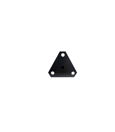 TUBO PARA ALETA BASE TRIANGULAR LARGO NEGRO