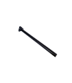 TUBO PARA ALETA BASE TRIANGULAR LARGO NEGRO