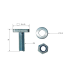 TORNILLO PARA PERFIL ANTIEMPOTRAMIENTO