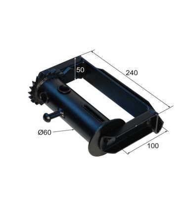 TORNO TENSOR DE 60 MOVIBLE PARA CINTA Y CABLE