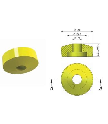 ANILLA NYLON PARA GANCHO SUJECIÓN DE CARNE