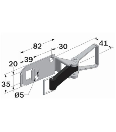 SOPORTE UTILLAJE, SOPORTE DE HERRAMIENTAS CON CINCHA