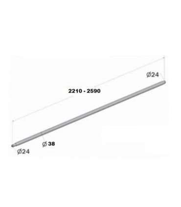 BARRA PUNTAL SUJECIÓN O AMARRE DE CARGA TELESCÓPICA