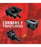 Corner y twistlock